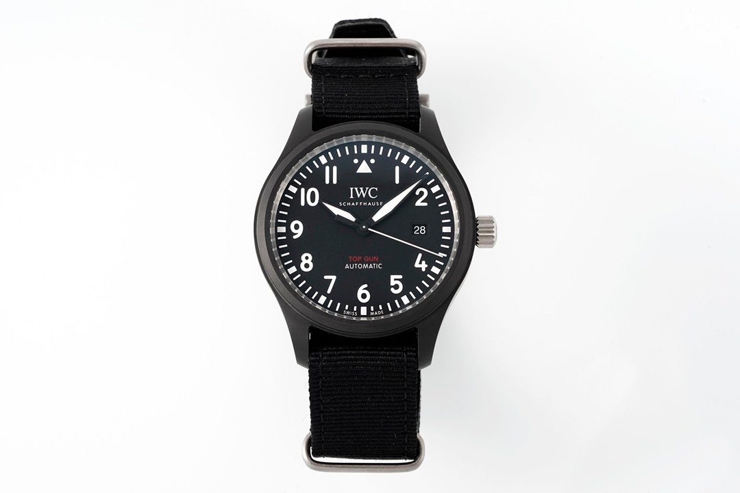 ZF Factory IWC Pilot Ceramic Replica – IW326906 Black Ceramic 41mm
