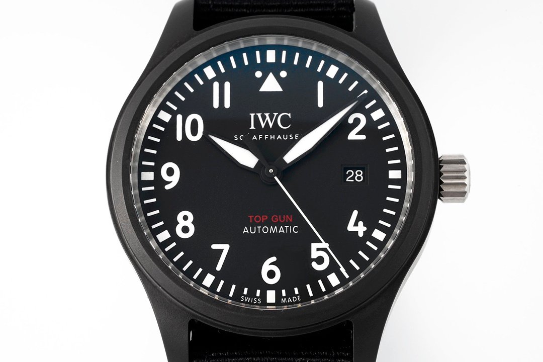 ZF Factory IWC Pilot Ceramic Replica – IW326906 Black Ceramic 41mm